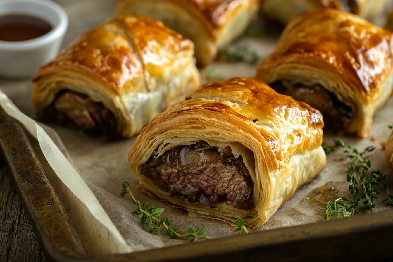 Mini Beef Wellington Bites