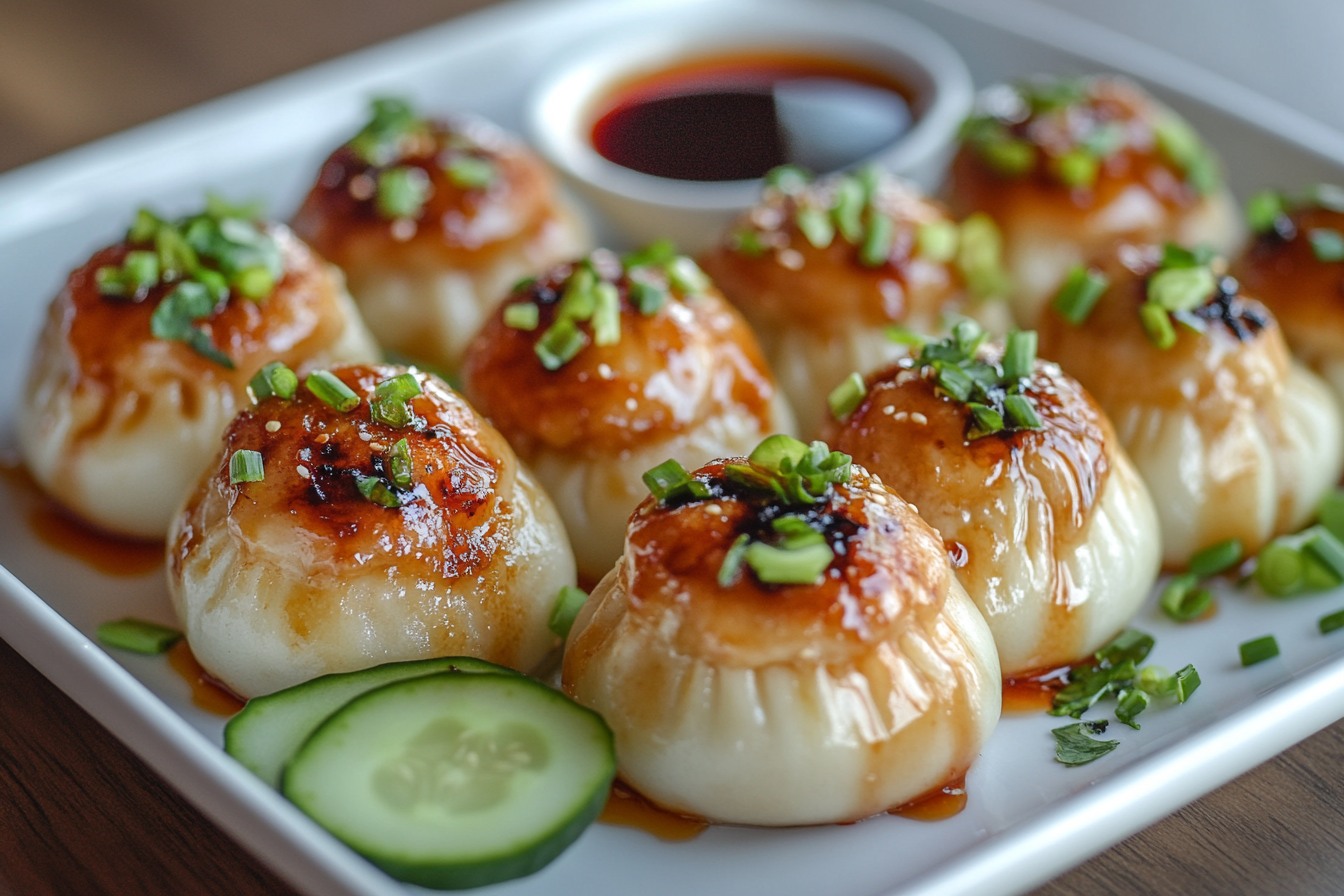 Mini Bao Buns with Char Siu Pork