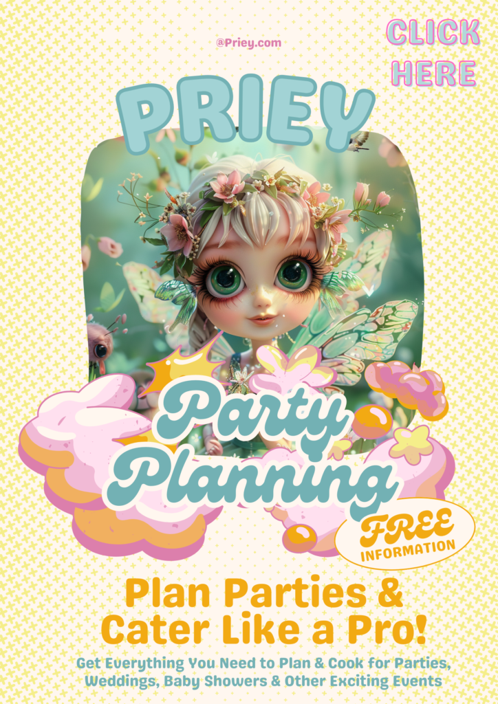 Priey Party Planning & Catering Banner